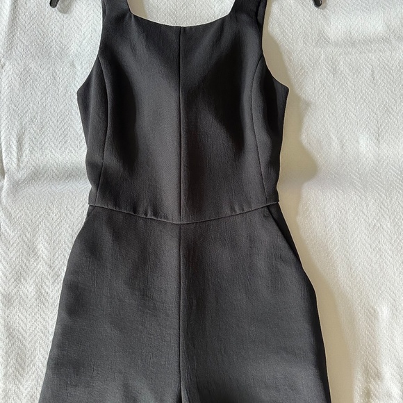Wilfred Aritzia Ecoulement Jumpsuit, Black, Size 0 - Picture 14 of 16